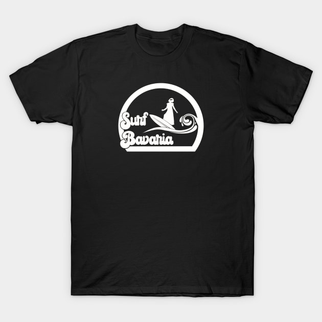 Surf Bavaria - The Bride T-Shirt by @johnnehill